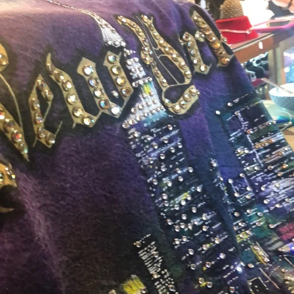 VNT 80s Tony Alamo Designer Jean Jacket - Picture 15 of 16